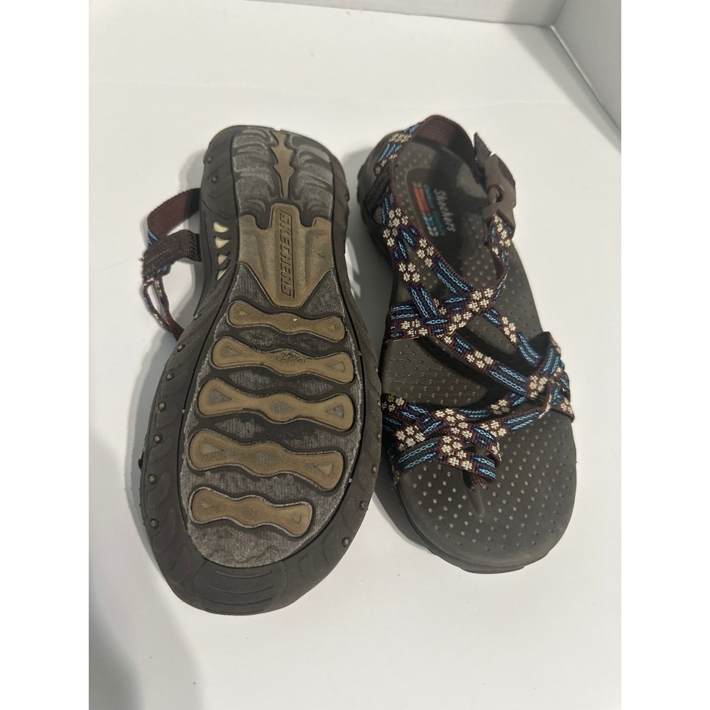 Skechers Outdoor Lifestyle Sandals Brown Strappy Comfort Walking Size‎ 7 - Picture 6 of 7
